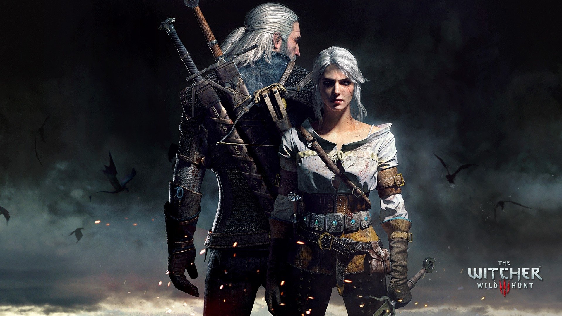 Geralt and Ciri