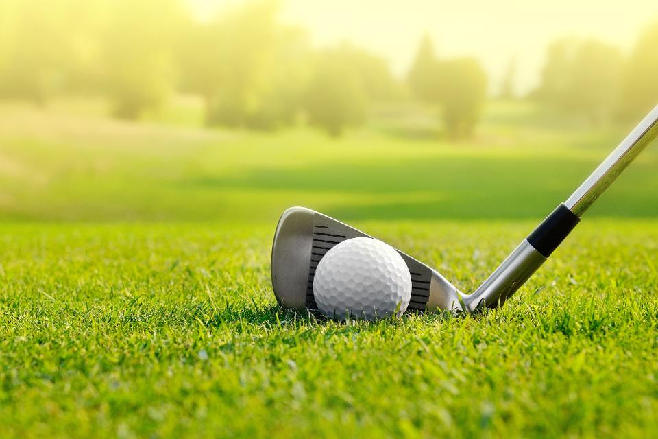 Playing Golf