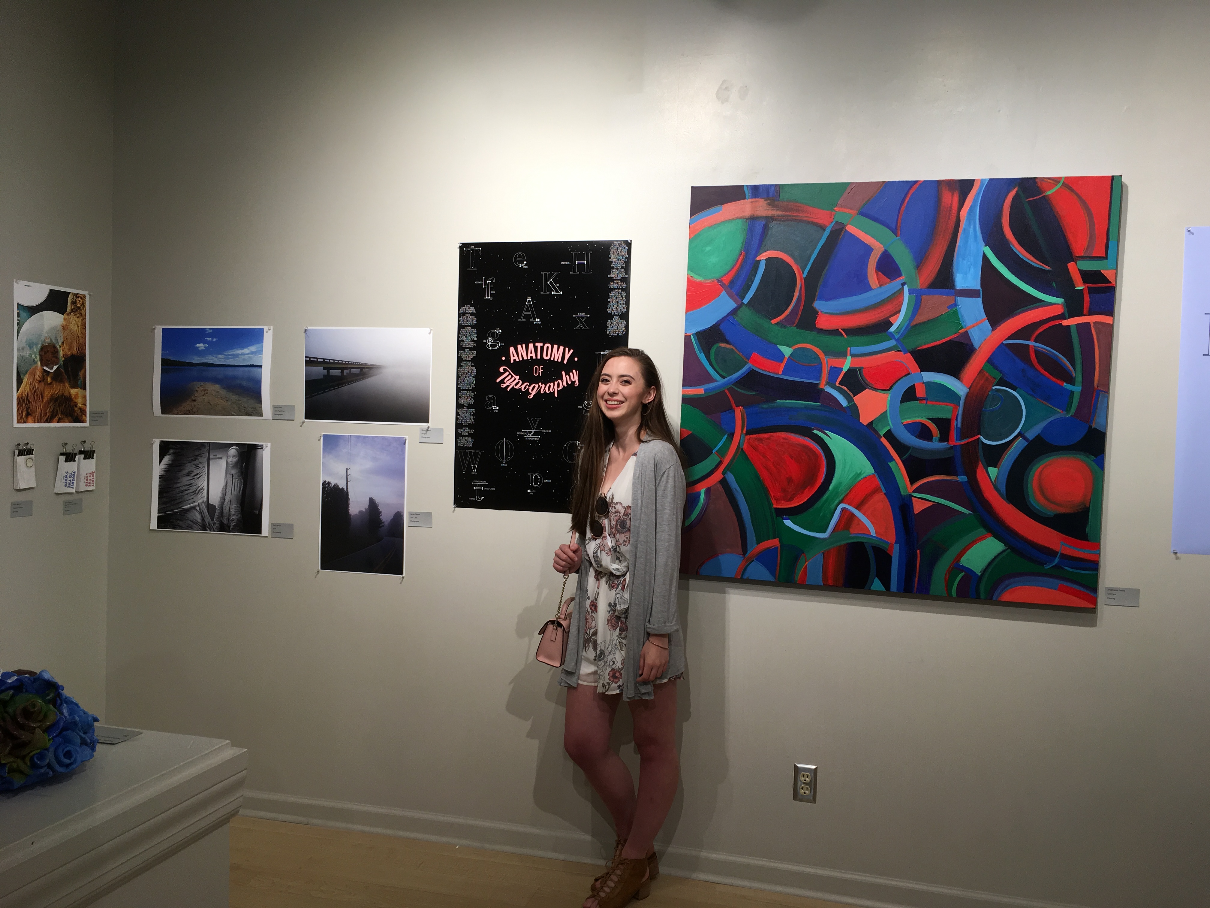 Another one of the art ceremony's winners